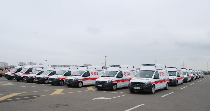 İndiyədək tibb müəssisələri doqquz yüz doqquz tibbi yardım avtomobili ilə təmin edilib