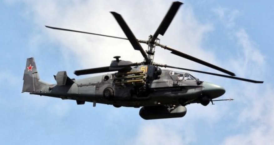 Rusiya öz helikopterini vurub