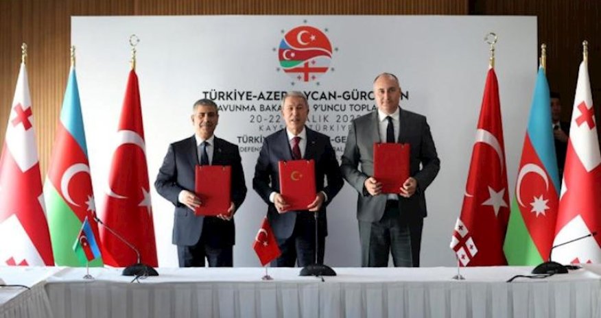 Türkiyədə üçtərəfli görüşə dair sənəd imzalandı