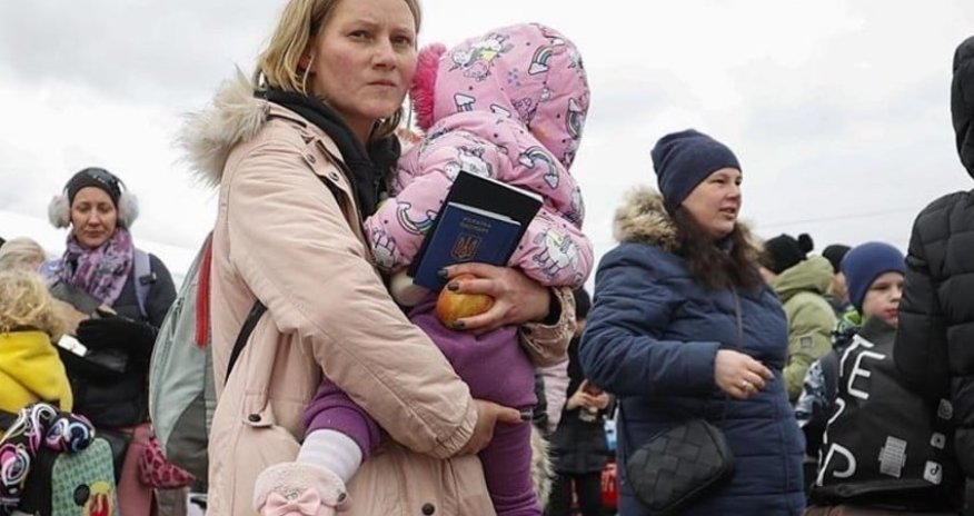 Ukraynadan Avropaya gələn qaçqınların sayı açıqlanıb