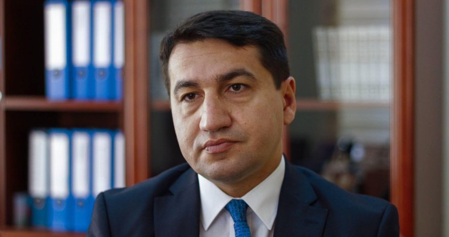 Hikmət Hacıyev Baydenin müşaviri ilə sülh danışıqlarını müzakirə etdi