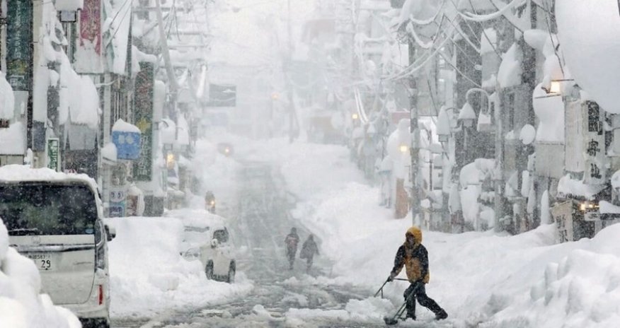Yaponiyada güclü qar yağıntıları nəticəsində 8 nəfər ölüb