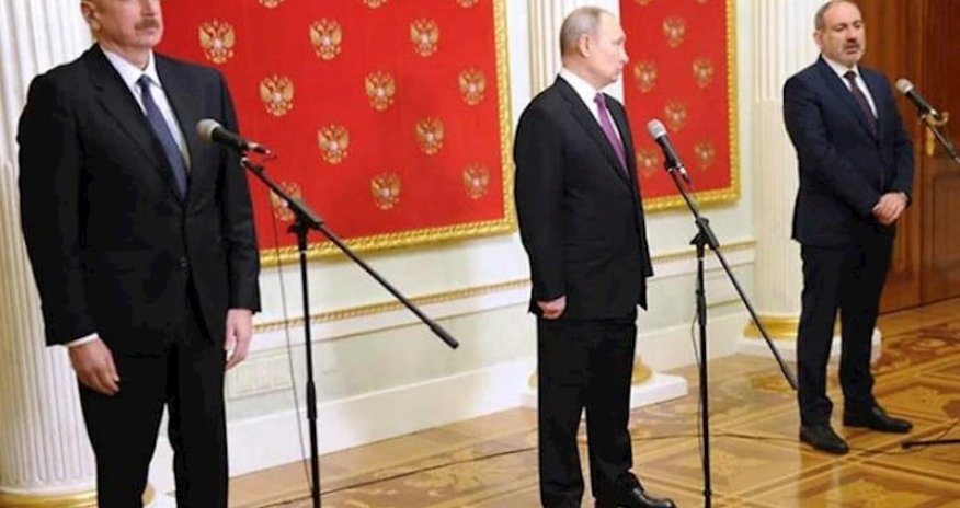 Sankt-Peterburqda Əliyev-Putin-Paşinyan görüşü olub - Putin açıqladı