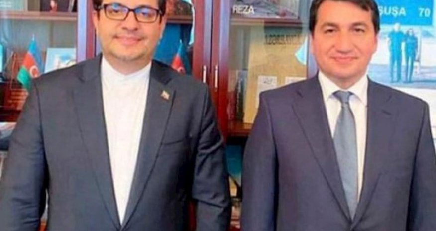Hikmət Hacıyevlə İran səfiri arasında görüş baş tutdu