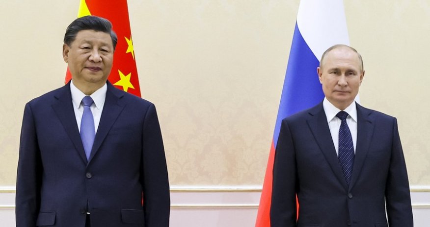 Rusiya və Çin liderləri videoformatda görüşüb