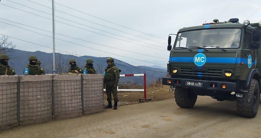 Xankəndi-Laçın yolunda sülhməramlıların avtomobillərinin hərəkətinə növbəti dəfə şərait yaradılıb