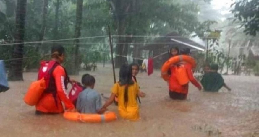 Filippində daşqın qurbanlarının sayı 50 nəfərə çatıb