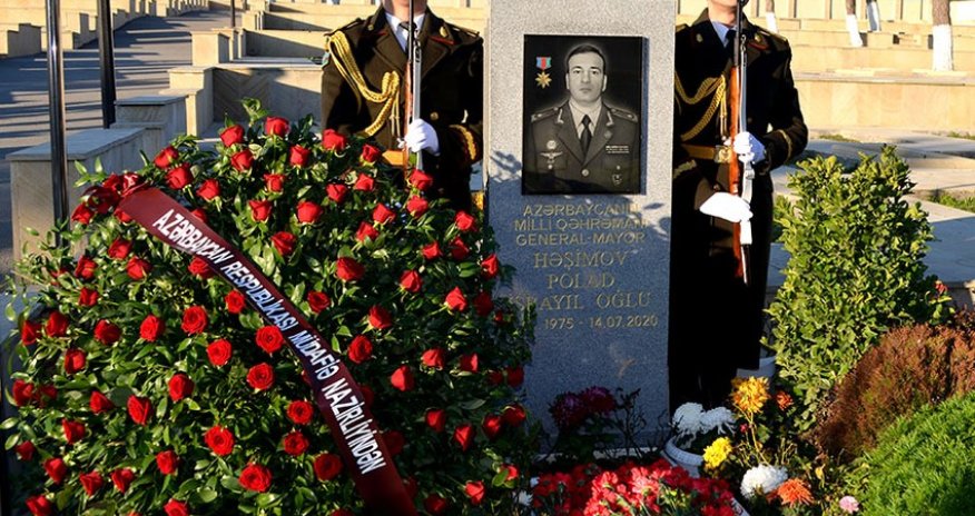 General-mayor Polad Həşimovun xatirəsi yad edilib