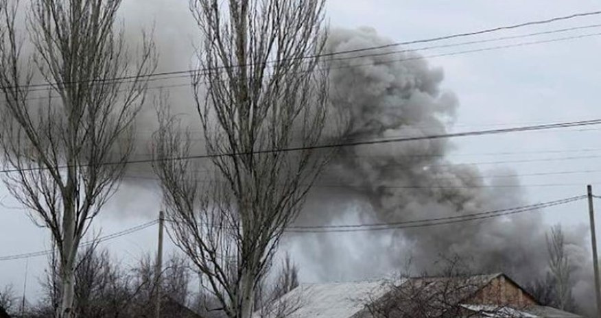 Ukraynanın iki vilayətində güclü partlayışlar olub