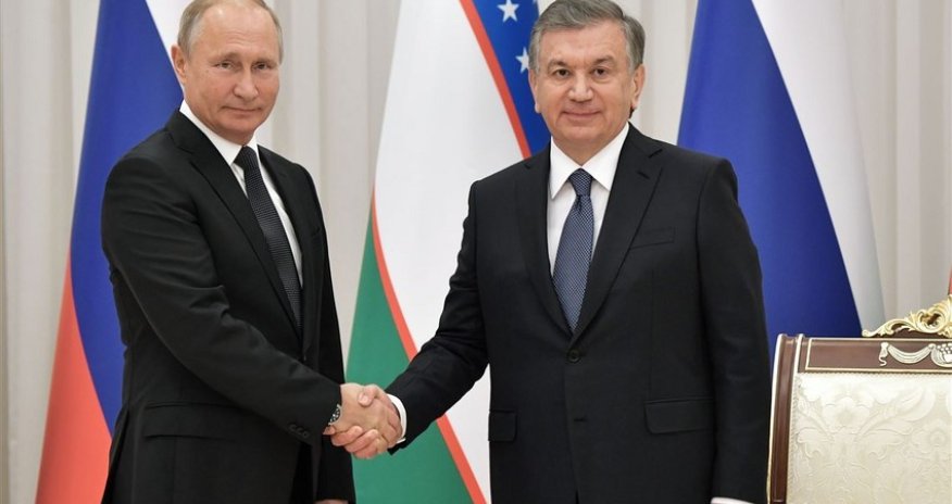 Rusiya və Özbəkistan prezidentləri arasında telefon danışığı olub