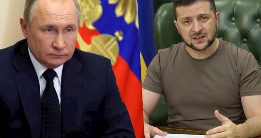 Zelenski Putinin atəşkəslə bağlı təklifinə münasibət bildirib