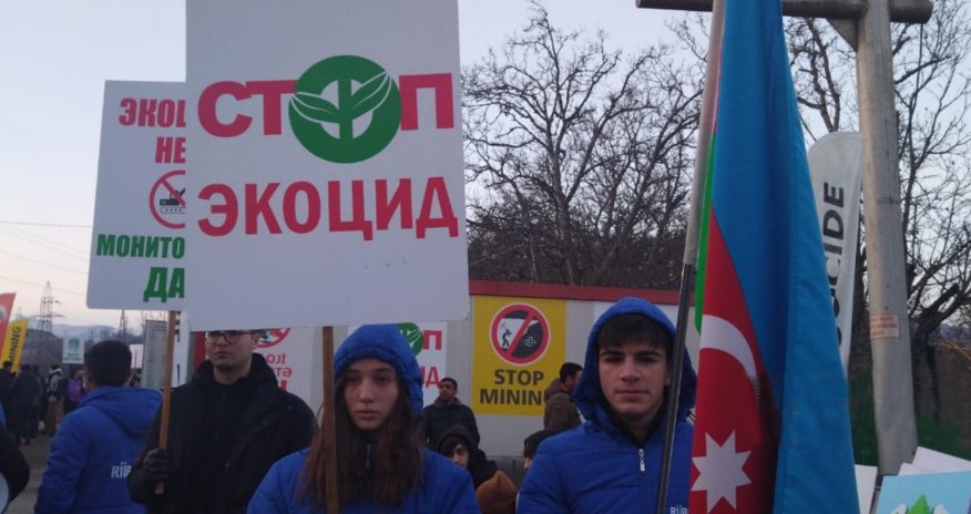 Xankəndi-Laçın yolunda etiraz aksiyası 27 gündür davam edir