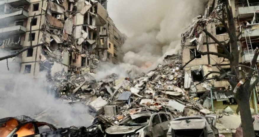 Dneprdə raket hücumu nəticəsində ölənlərin sayı 18 nəfərə çatıb