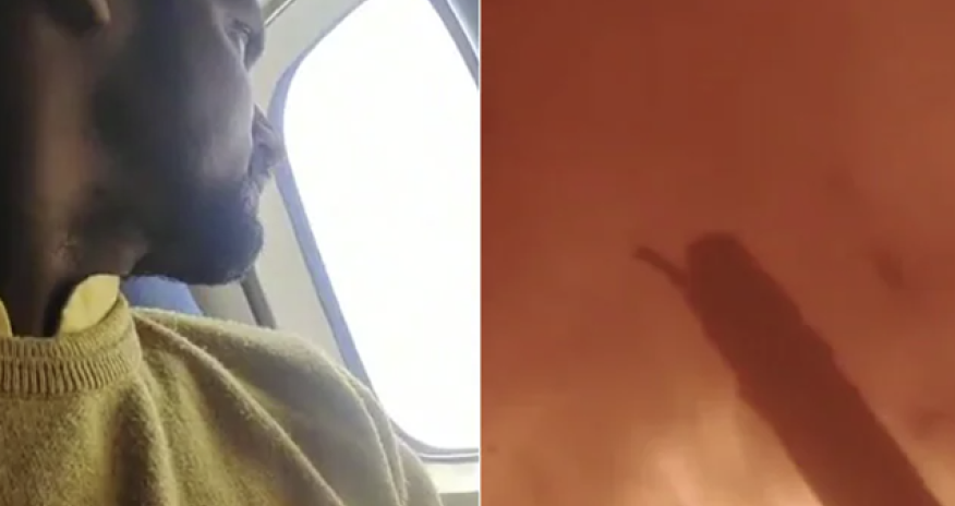 Nepalda təyyarənin qəzaya uğrama anı - Video