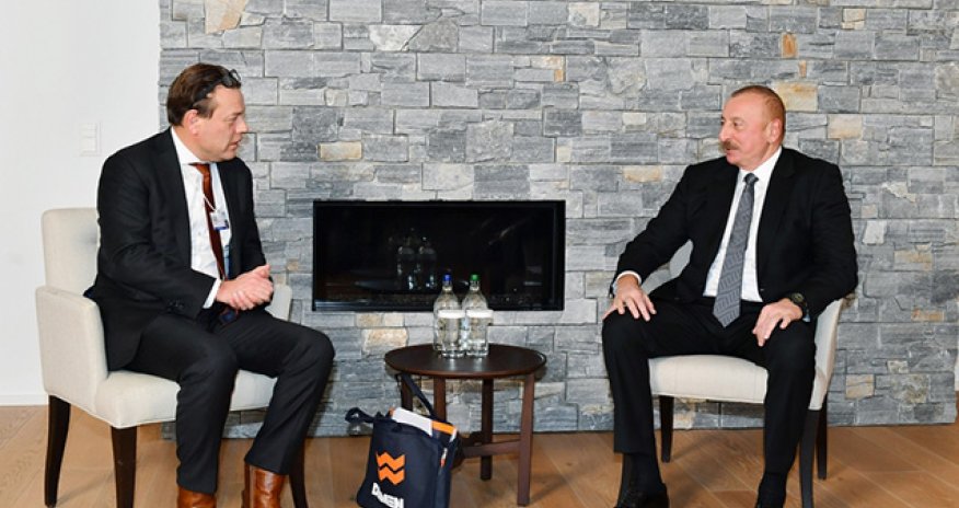 İlham Əliyev İsveçrədə səfərdədir