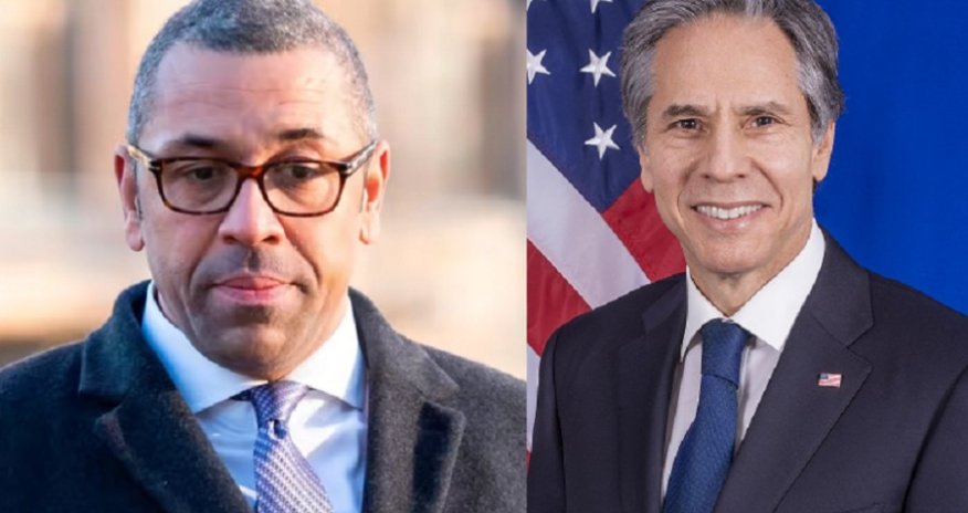 ABŞ və Böyük Britaniya XİN başçıları İran etirazçılarına dəstək verib