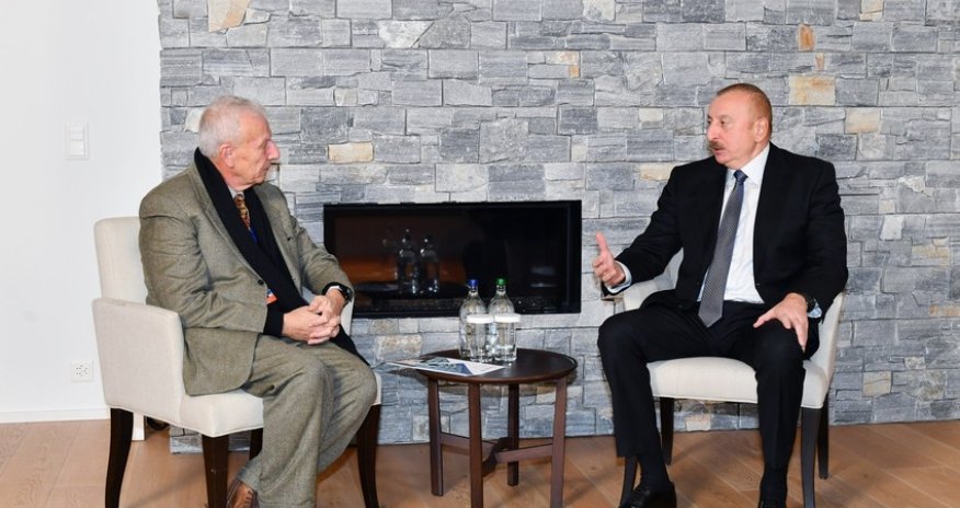 Prezident “Kromatix SA” şirkətinin baş icraçı direktoru ilə görüşüb - YENİLƏNİB