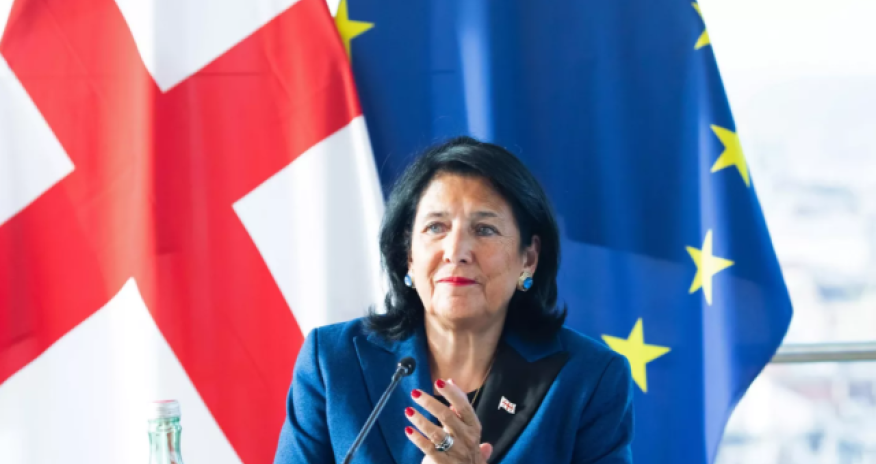 Gürcüstan prezidenti Rusiya ilə hava əlaqələrinin bərpasına qarşı çıxıb