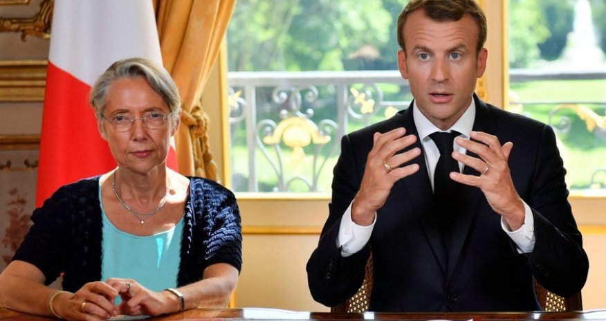 Fransa Prezidentinin reytinqi pensiya islahatları fonunda aşağı düşüb