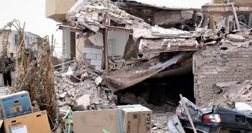 Xoyda zəlzələ nəticəsində ziyan dəyən binaların sayı açıqlanıb