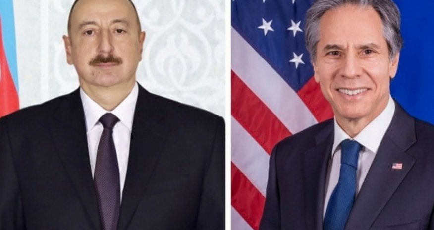 Госсекретарь США позвонил президенту Ильхаму Алиеву