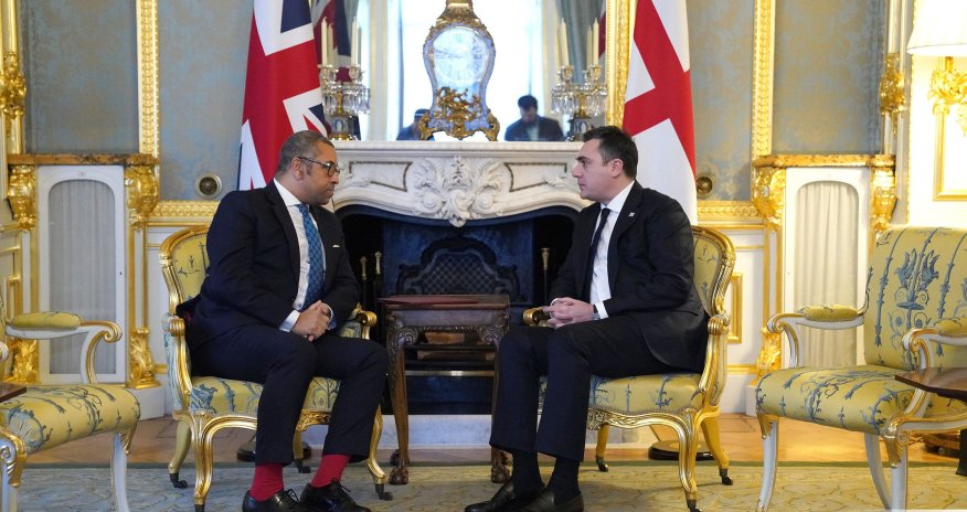 Gürcüstan XİN başçısı britaniyalı həmkarı ilə görüşdü