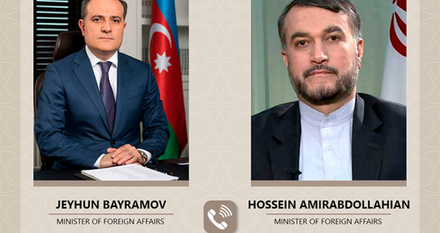 Ceyhun Bayramov səfirliyə hücumla bağlı İran XİN rəhbəri ilə danışdı