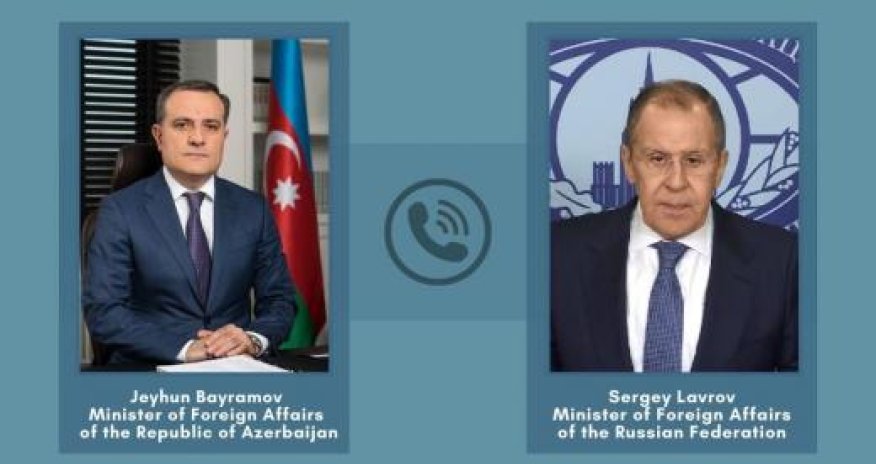 Bayramov və Lavrov  Cənubi Qafqazdakı vəziyyəti müzakirə ediblər