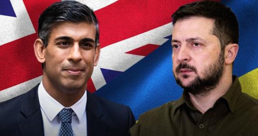 Zelenski Rişi Sunakla danışdı