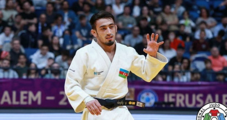 Азербайджанский дзюдоист в финале 