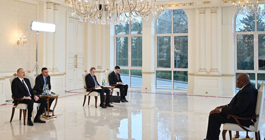 Prezident yeni səfirləri qəbul etdi - FOTOLAR 