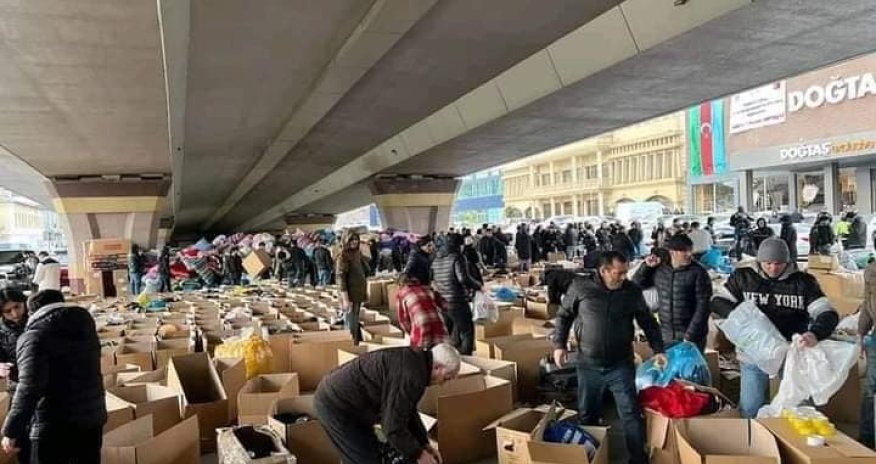 Bakıda yardımların toplandığı ünvan dəyişib