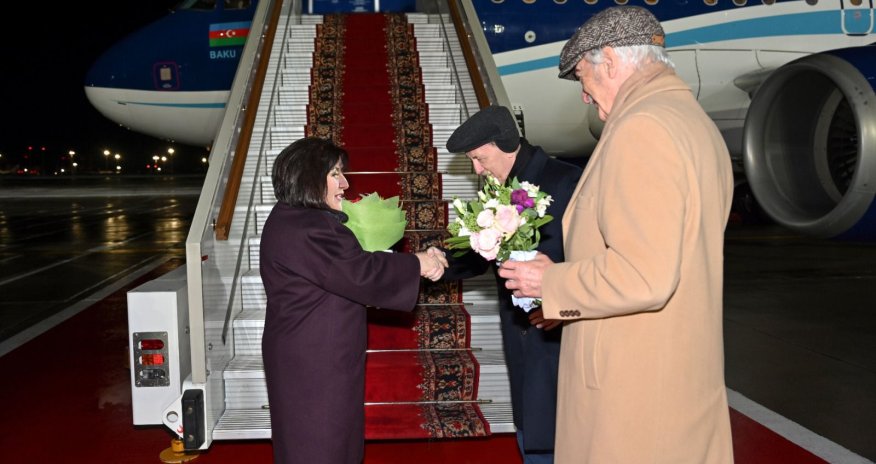 Sahibə Qafarova Rusiyaya rəsmi səfərə gedib