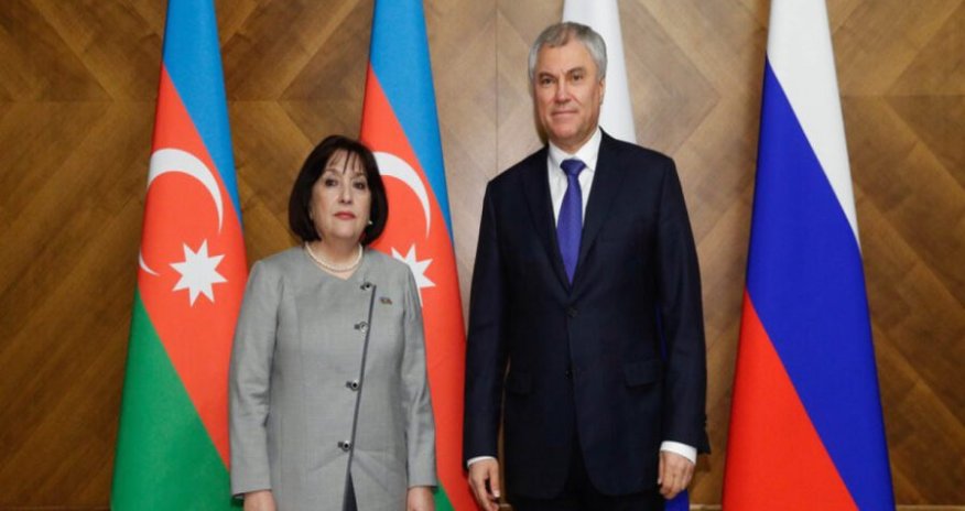 Azərbaycan və Rusiya parlamentlərarası saziş imzalanıb 