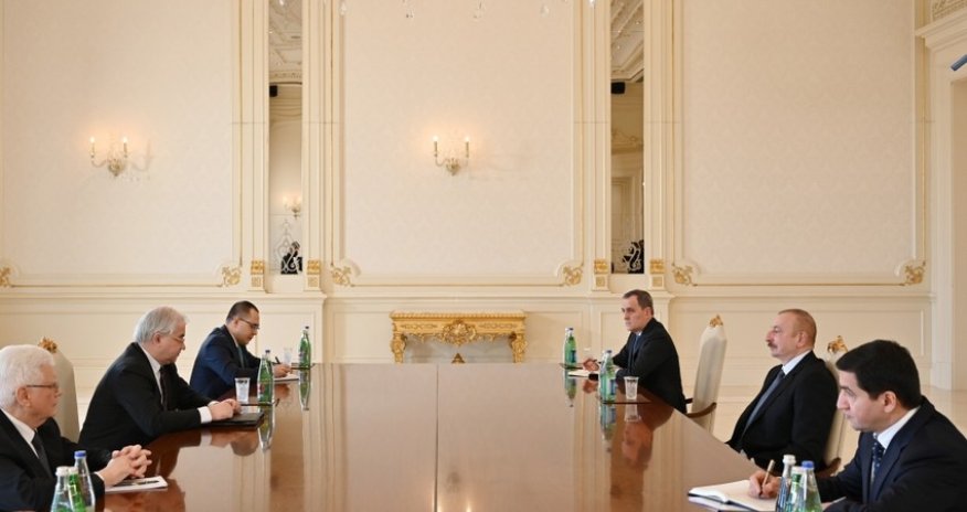 Prezident Rusiya XİN-in xüsusi nümayəndəsini qəbul edib