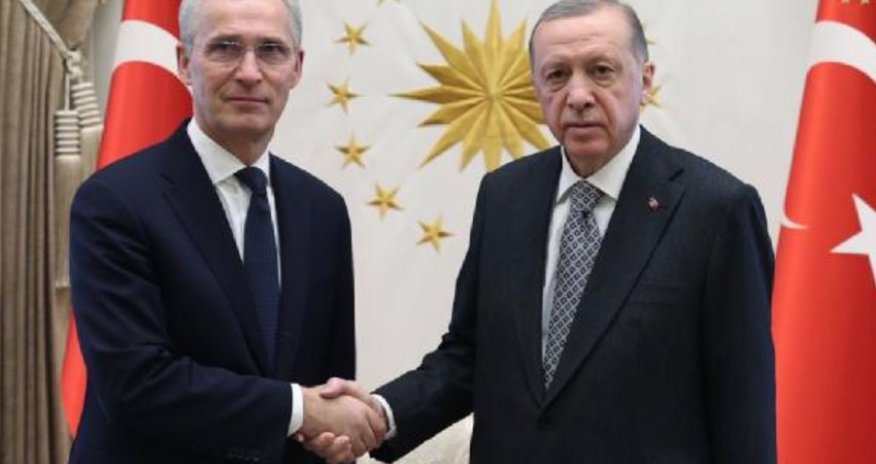 Ərdoğan NATO-nun Baş katibi ilə görüşüb