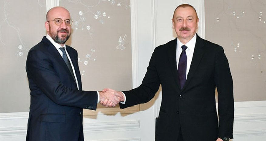 İlham Əliyev Şarl Mişellə görüşdü