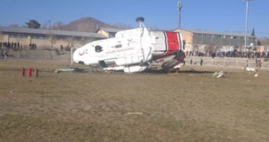 İranda nazirin olduğu helikopter qəzaya uğrayıb