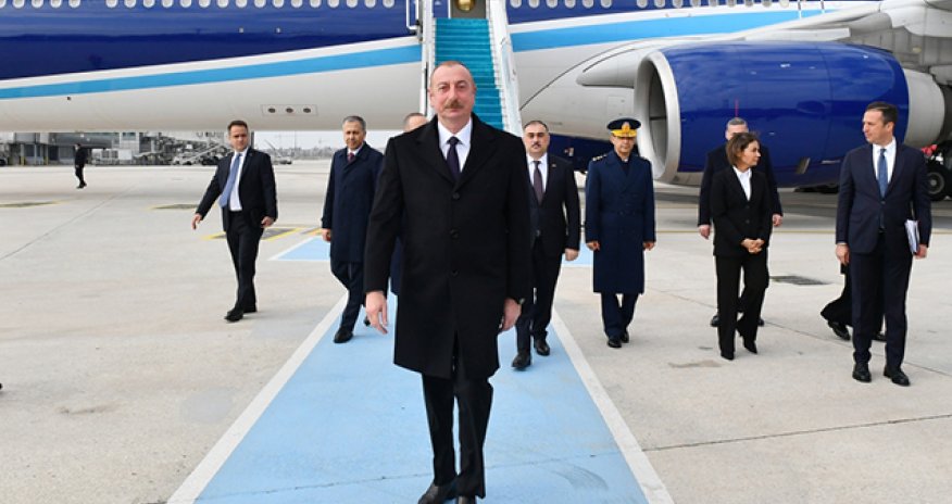 İlham Əliyev Türkiyədədir