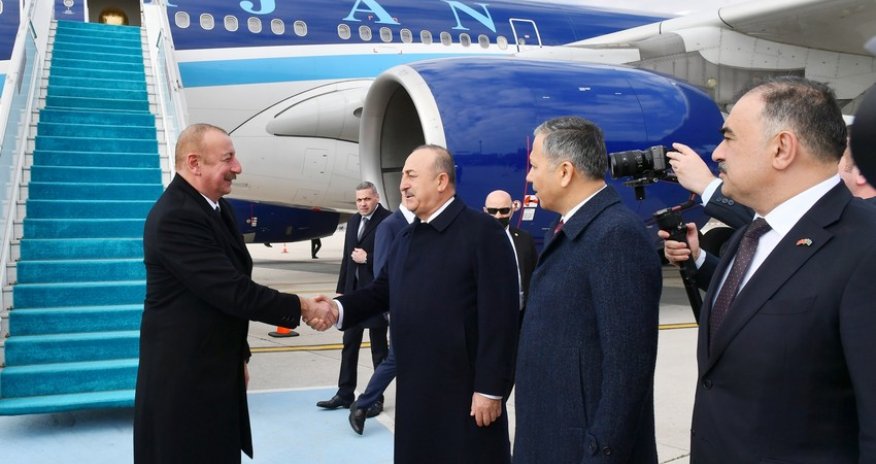 Prezident İlham Əliyev Türkiyəyə işgüzar səfərə gedib - YENİLƏNİB