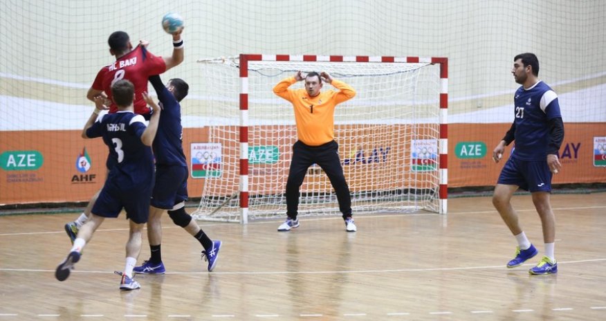 Həndbol üzrə Azərbaycan çempionatında favoritlər qələbə qazanıblar