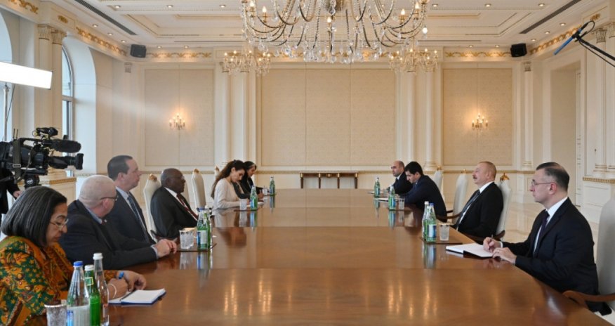 İlham Əliyev Kubanın vitse-prezidentini qəbul edib