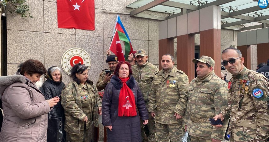 Qarabağ qaziləri xalqı Türkiyəyə dəstək olmağa çağırıb - BƏYANAT - VİDEO