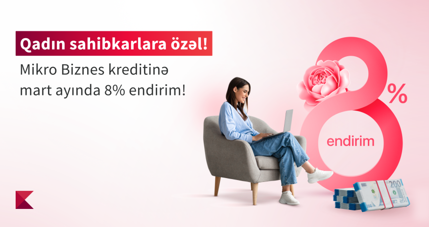 Kapital Bank предлагает льготные кредитные условия для женщин-предпринимателей