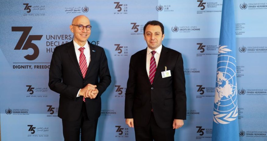 Elnur Məmmədov  BMT-nin ali komissarı ilə Laçın yolunu müzakirə etdi