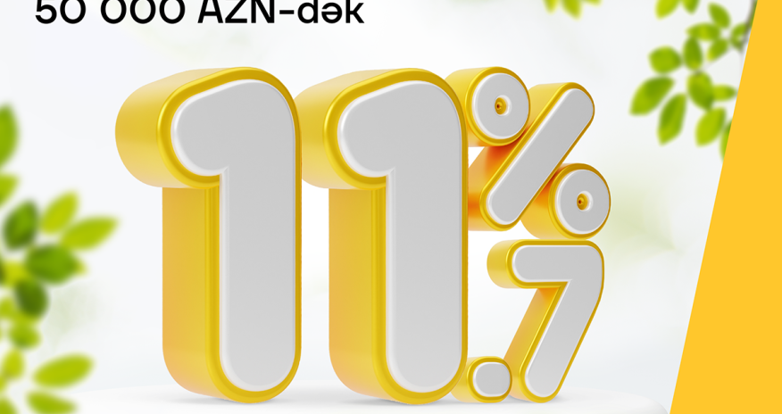 Yelo Bank-dan hər kəsə 11.7% ilə bahar krediti