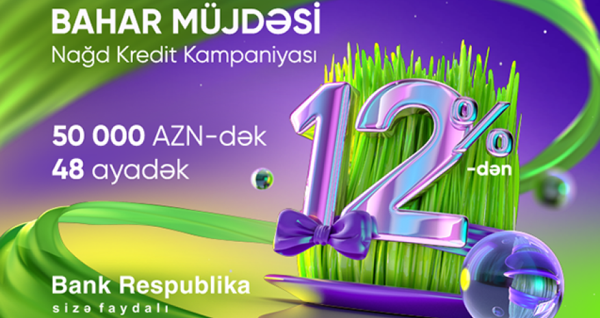 Bank Respublika nağd kredit faizlərini endirdi!
