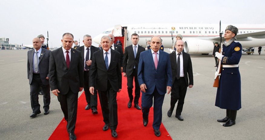 İraq prezidenti Əliyevlə görüşüb- Yenilənib