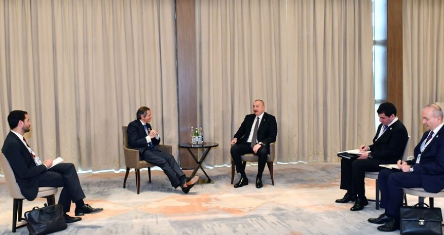 Prezident İlham Əliyev AEBA-nın Baş direktorunu qəbul edib