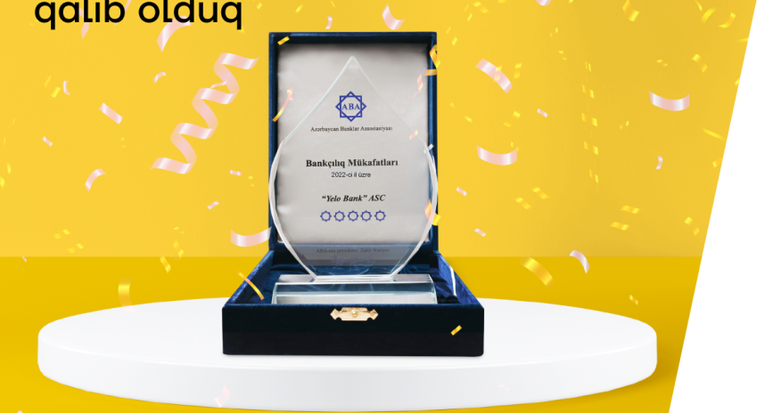 Yelo Bank 5 mükafata layiq görüldü